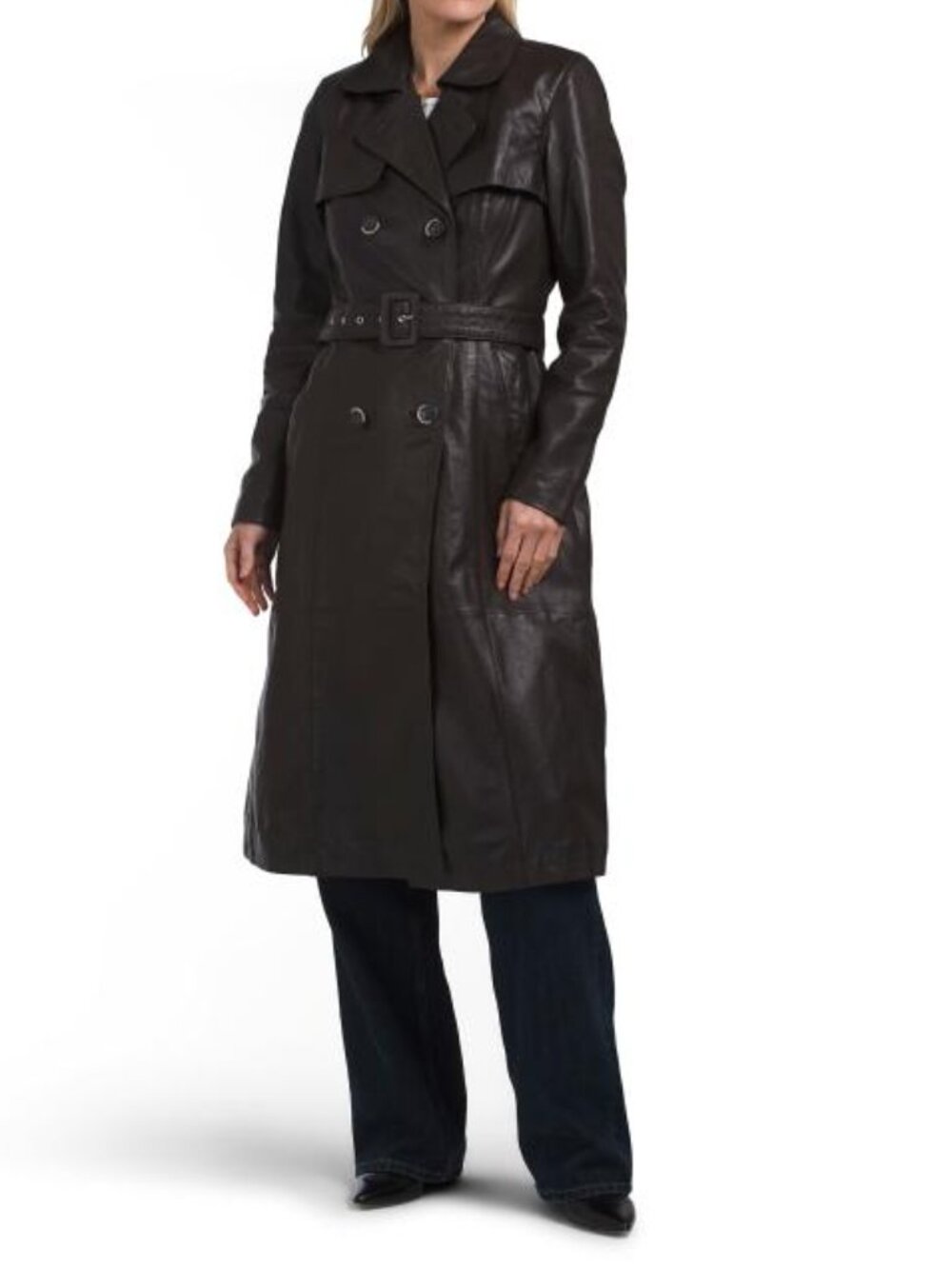 BOD & CHRISTENSEN Leather Daline Trench